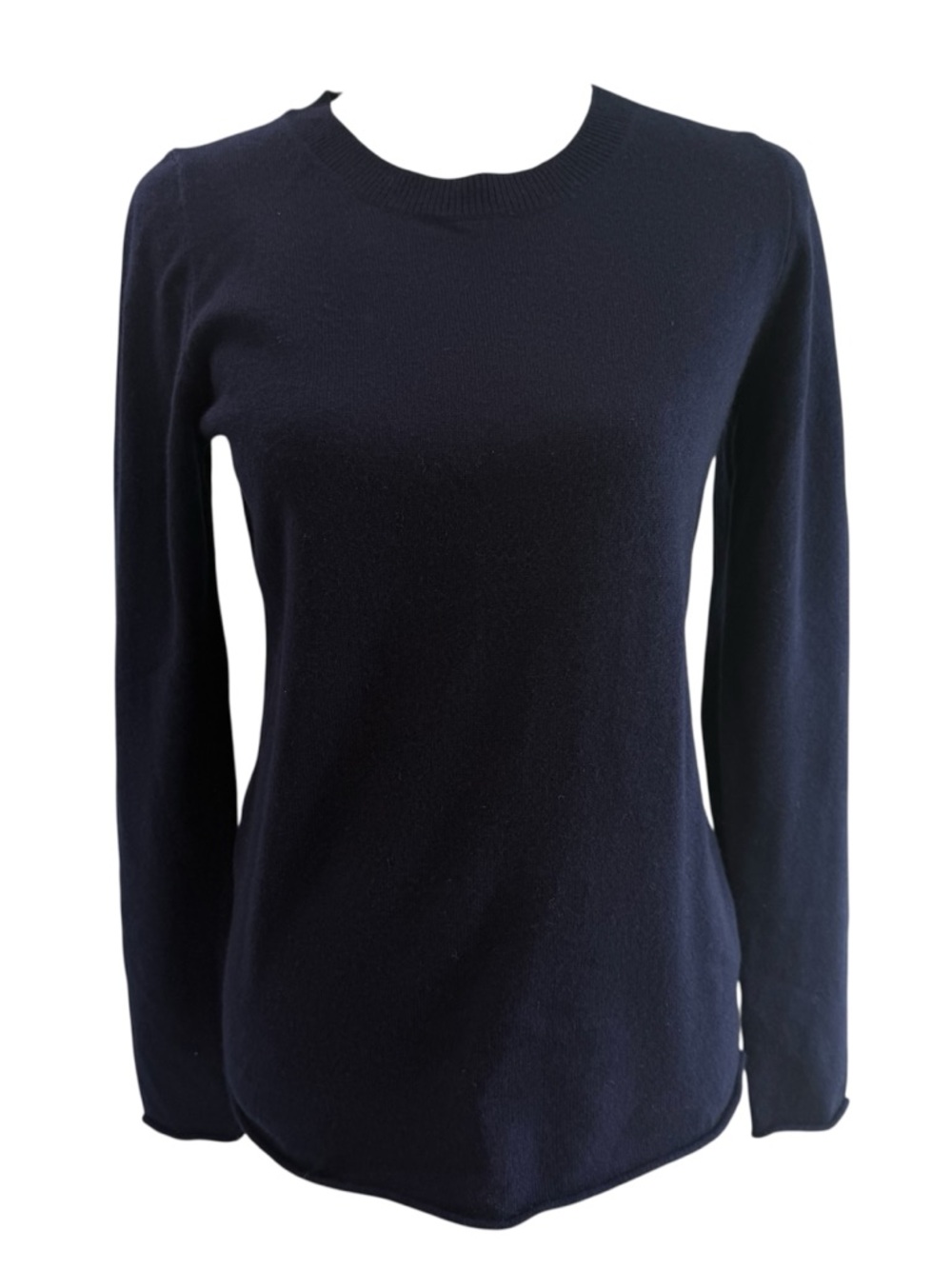 J. Crew Italian cashmere navy sweater szS - Picture 3 of 13